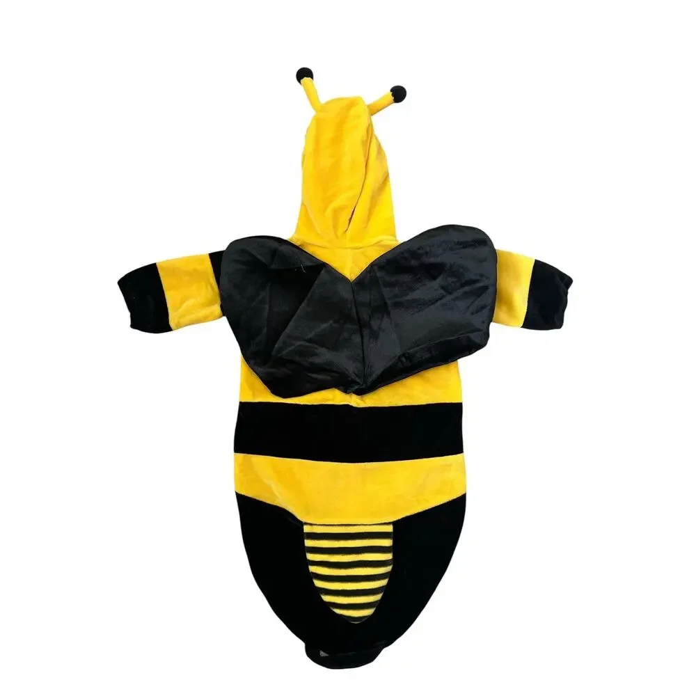 Bumble Bee Halloween Costume Infant Baby 0/9 Months Miniwear Zip Unisex